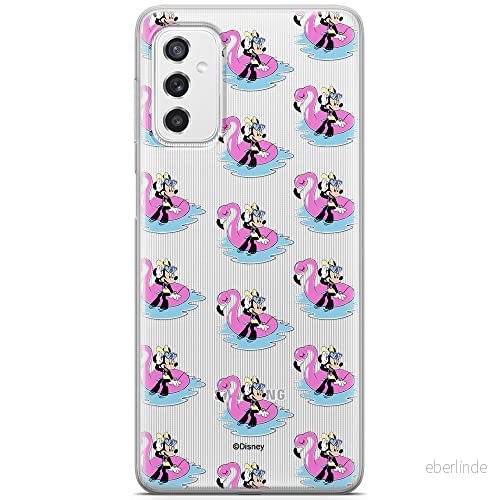 ERT GROUP mobiltelefonfodral för Samsung M52 5G originalt och officiellt licensierat Disney mönster Minnie 023 optimalt anpassad till formen på mobiltelefonen, gedeeltelijk transparant 5904805487071