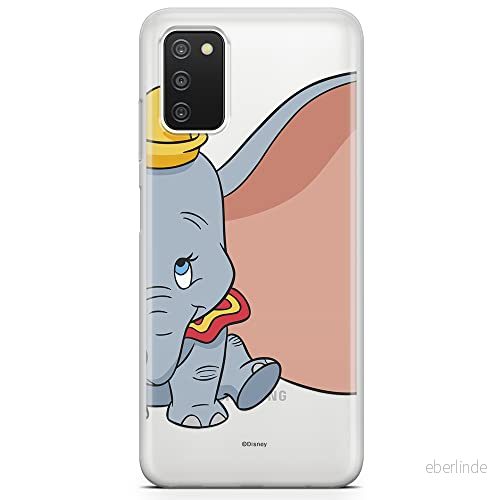 ERT GROUP mobiltelefonfodral för Samsung A03S originalt och officiellt licensierat Disney mönster Dumbo 007 optimalt anpassad till formen på mobiltelefonen, gedeeltelijk transparant 5903932989120