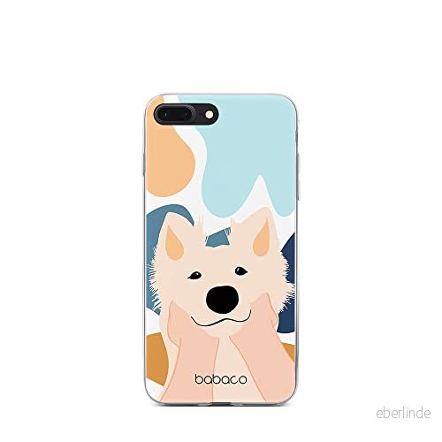 ERT GROUP mobiltelefonfodral för Iphone 7 PLUS/ 8 PLUS originalt och officiellt licensierat Babaco mönster Dogs 009 optimalt anpassad till formen på mobiltelefonen, fodral tillverkad av TPU plast 5905131045119