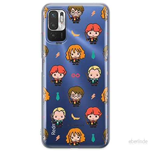 ERT GROUP mobiltelefonfodral för Xiaomi REDMI NOTE 10 5G / POCO M3 PRO originalt och officiellt licensierat Harry Potter mönster 245 anpassad till formen på mobiltelefonen, gedeeltelijk transparant 5905131709851