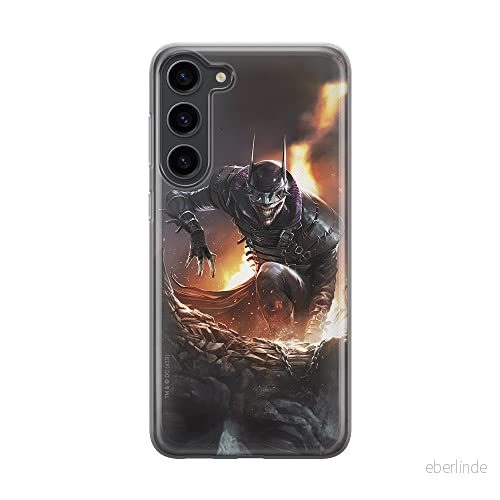 ERT GROUP mobiltelefonfodral för Samsung S23 originalt och officiellt licensierat DC mönster Batman Who Laughs 001 optimalt anpassad till formen på mobiltelefonen, fodral tillverkad av TPU plast 5905511434472