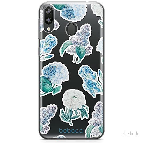 ERT GROUP mobiltelefonfodral för Samsung M20 originalt och officiellt licensierat Babaco mönster Flowers 029 optimalt anpassad till formen på mobiltelefonen, gedeeltelijk transparant 5905131273598