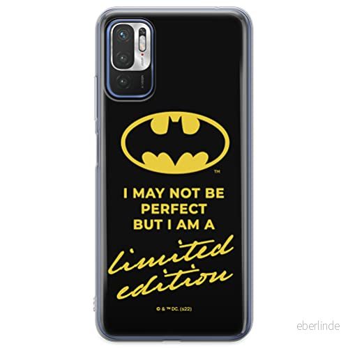 ERT GROUP mobiltelefonfodral för Xiaomi REDMI NOTE 10 5G / POCO M3 PRO originalt och officiellt licensierat DC mönster Batman 062 anpassad till formen på mobiltelefonen, fodral tillverkad av TPU plast 5905131517555