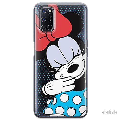 ERT GROUP mobiltelefonfodral för Oppo A92/ A72/ A52 originalt och officiellt licensierat Disney mönster Minnie 033 optimalt anpassad till formen på mobiltelefonen, gedeeltelijk transparant 5903040209042