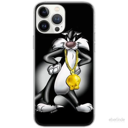 ERT GROUP mobiltelefonfodral för Samsung A01 originalt och officiellt licensierat Looney Tunes mönster Sylvester 002 optimalt anpassad till formen på mobiltelefonen, fodral tillverkad av TPU plast 5904805431869