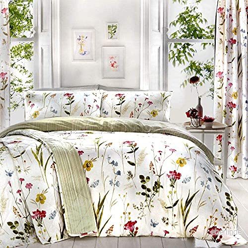 Dreams & Drapes Spring Glade lättskött påslakanset super king size säng i flerfärgad 5055161621514