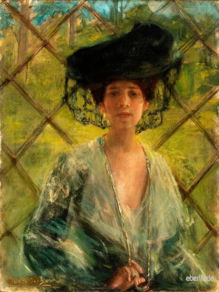 Målning The Chatelaine - Alice Pike Barney | Konsttryck - Bild 2