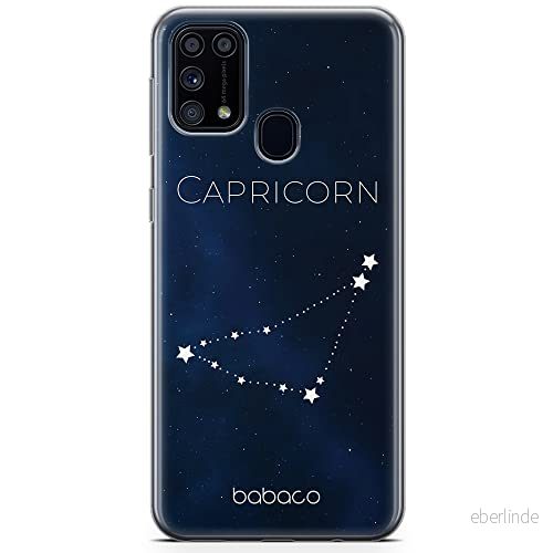 ERT GROUP mobiltelefonfodral för Samsung M31 originalt och officiellt licensierat Babaco mönster Zodiac Constellation 010 anpassad till formen på mobiltelefonen, fodral tillverkad av TPU plast 5903932199222
