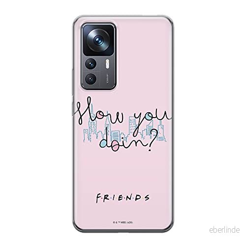 ERT GROUP mobiltelefonfodral för Xiaomi 12T/12T pro/K50 Ultra originalt och officiellt licensierat Friends mönster 008 optimalt anpassad till formen på mobiltelefonen, fodral tillverkad av TPU plast 5905511578398