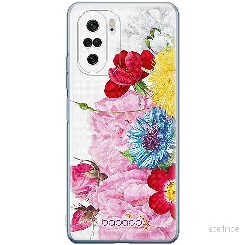 ERT GROUP mobiltelefonfodral för Xiaomi MI 11i/ REDMI K40/K40 PRO/POCO F3/ F3 PRO originalt och officiellt licensierat Babaco mönster Flowers 056, fodral tillverkad av TPU plast 5905511888046