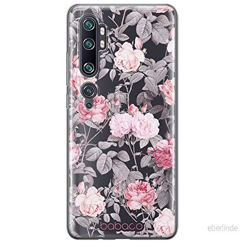 ERT GROUP mobiltelefonfodral för Xiaomi MI NOTE 10 / PRO originalt och officiellt licensierat Babaco mönster Flowers 054 anpassad till formen på mobiltelefonen, gedeeltelijk transparant 5905131354631