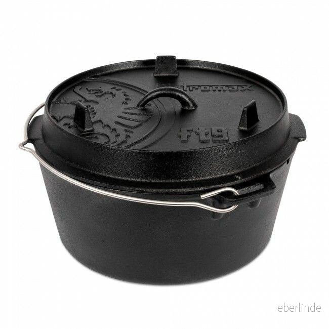 Petromax kociołek HOLENDERSKI FT9 Z PŁASKĄ PODSTAWĄ (FT9 T) 4250435701485