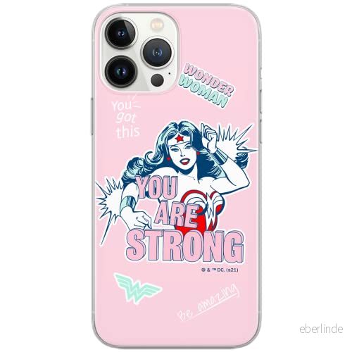 ERT GROUP mobiltelefonfodral för Samsung S10 Lite/A91 originalt och officiellt licensierat DC mönster Wonder Woman 025 Vit anpassad till formen på mobiltelefonen, fodral tillverkad av TPU plast 5903932931372