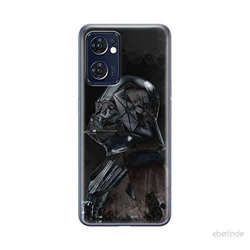 ERT GROUP mobiltelefonfodral för Oppo RENO 7 5G originalt och officiellt licensierat Star Wars mönster Darth Vader 003 optimalt anpassad till formen på mobiltelefonen, fodral tillverkad av TPU plast 5905511311704