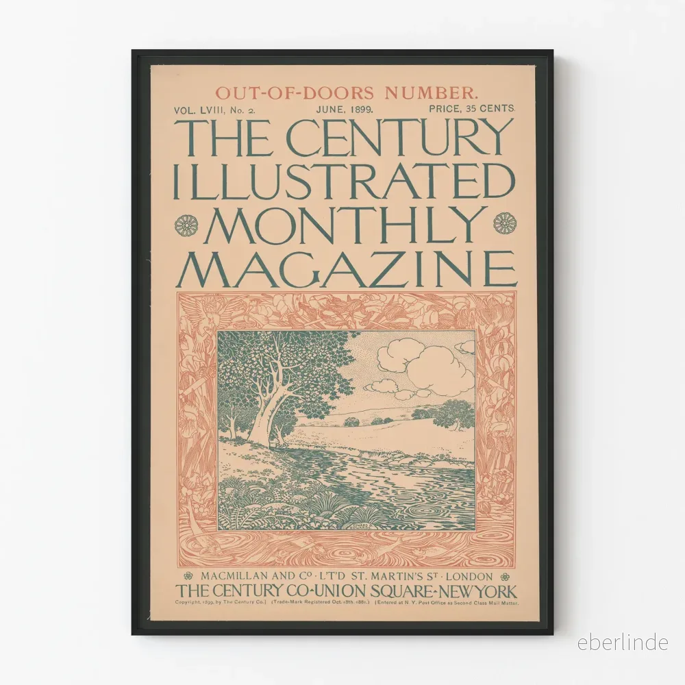 Vintageposter The Century Illustrated Monthly Magazine 1899