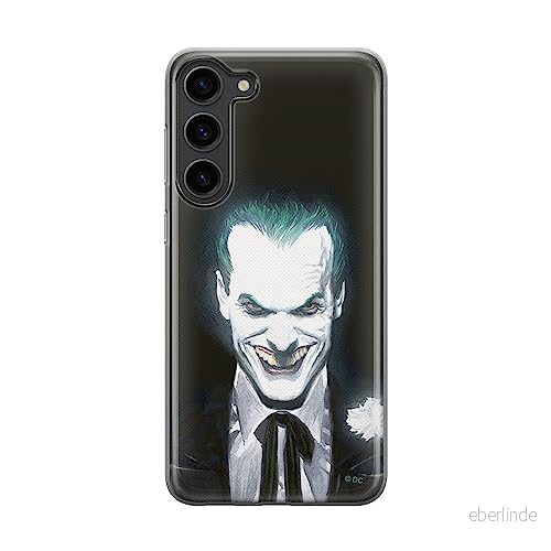ERT GROUP mobiltelefonfodral för Samsung S23 PLUS originalt och officiellt licensierat DC mönster Joker 001 optimalt anpassad till formen på mobiltelefonen, fodral tillverkad av TPU plast 5905511440695