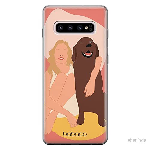 ERT GROUP mobiltelefonfodral för Samsung S10 PLUS originalt och officiellt licensierat Babaco mönster Dogs 007 optimalt anpassad till formen på mobiltelefonen, fodral tillverkad av TPU plast 5905131050564