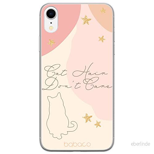 ERT GROUP mobiltelefonfodral för Iphone XR originalt och officiellt licensierat Babaco mönster Cats 007 optimalt anpassad till formen på mobiltelefonen, fodral tillverkad av TPU plast 5905131079480