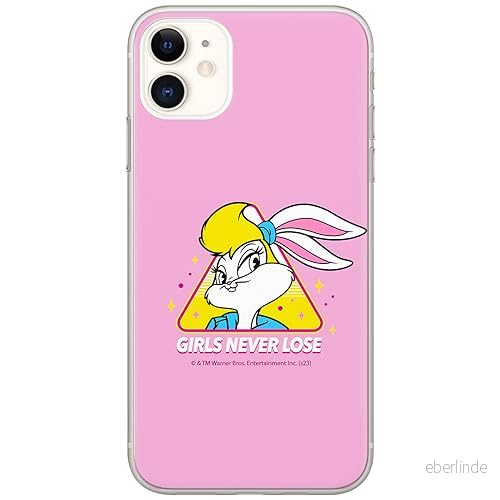 ERT GROUP mobiltelefonfodral för Iphone 11 originalt och officiellt licensierat Looney Tunes mönster Lola 008 optimalt anpassad till formen på mobiltelefonen, fodral tillverkad av TPU plast 5905795071691