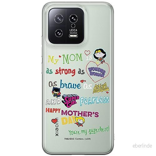 ERT GROUP mobiltelefonfodral för Xiaomi 13 originalt och officiellt licensierat DC mönster Super Girls 004 optimalt anpassad till formen på mobiltelefonen, gedeeltelijk transparant 5905511912826