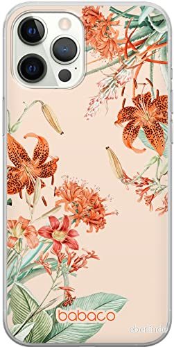 ERT GROUP mobiltelefonfodral för Iphone 12/12 PRO originalt och officiellt licensierat Babaco mönster Flowers 057 optimalt anpassad till formen på mobiltelefonen, fodral tillverkad av TPU plast 5905131365422