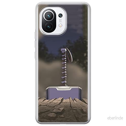 ERT GROUP mobiltelefonfodral för Xiaomi 11 originalt och officiellt licensierat Marvel mönster Thor 002 optimalt anpassad till formen på mobiltelefonen, fodral tillverkad av TPU plast 5903537098555