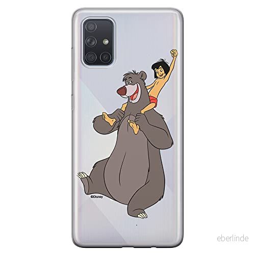 ERT GROUP mobiltelefonfodral för Samsung A71 originalt och officiellt licensierat Disney mönster Jungle Book 002 optimalt anpassad till formen på mobiltelefonen, gedeeltelijk transparant 5905131198891