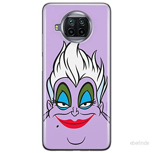 ERT GROUP mobiltelefonfodral för Xiaomi REDMI NOTE 9T originalt och officiellt licensierat Disney mönster Ursula 002 optimalt anpassad till formen på mobiltelefonen, fodral tillverkad av TPU plast 5904805647963