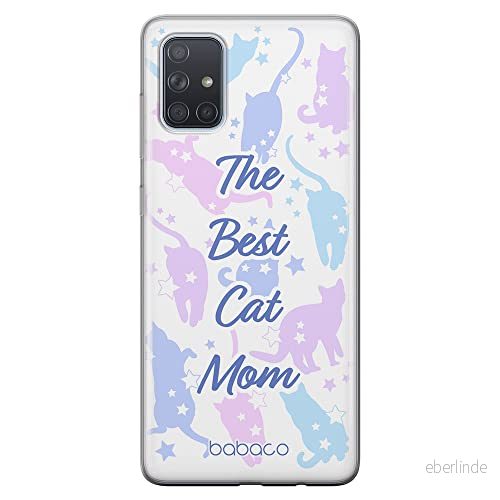 ERT GROUP mobiltelefonfodral för Samsung A71 5G originalt och officiellt licensierat Babaco mönster Cats 017 optimalt anpassad till formen på mobiltelefonen, fodral tillverkad av TPU plast 5905131082206