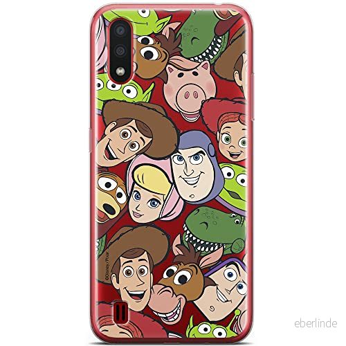 ERT GROUP mobiltelefonfodral för Samsung A01 originalt och officiellt licensierat Disney mönster Toy Story 001 optimalt anpassad till formen på mobiltelefonen, gedeeltelijk transparant 5904805425936