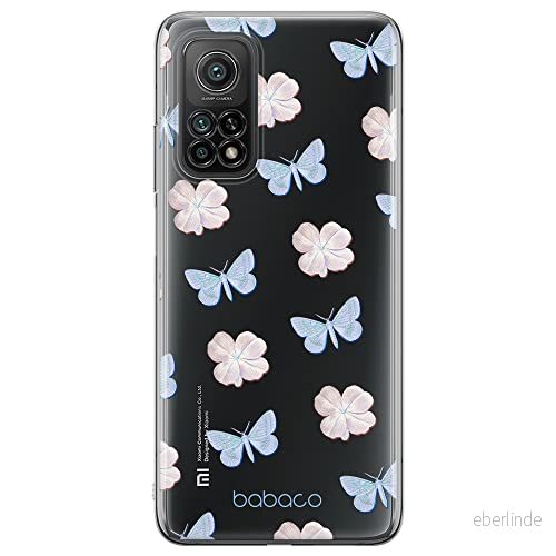 ERT GROUP mobiltelefonfodral för Xiaomi MI 10T 5G / PRO originalt och officiellt licensierat Babaco mönster Flowers 043 anpassad till formen på mobiltelefonen, gedeeltelijk transparant 5905131319982