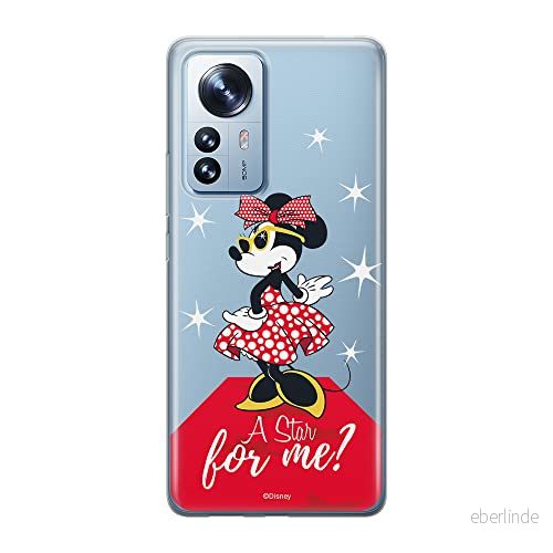 ERT GROUP mobiltelefonfodral för Xiaomi 12 PRO originalt och officiellt licensierat Disney mönster Minnie 044 optimalt anpassad till formen på mobiltelefonen, gedeeltelijk transparant 5905511514532