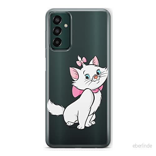 ERT GROUP mobiltelefonfodral för Samsung M13 4G originalt och officiellt licensierat Disney mönster Marie 007 optimalt anpassad till formen på mobiltelefonen, gedeeltelijk transparant 5905511335236