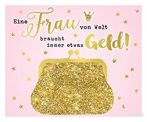 Depesche 10871 015 önskat fyllnadsmeddelande för att ge bort pengar och kuponger, med melodier pengabrev, ca 11,2 x 9,5 3,5 cm 4010070429942