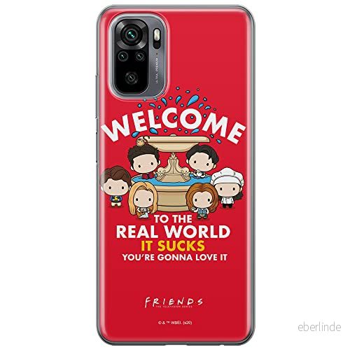 ERT GROUP mobiltelefonfodral för Xiaomi REDMI NOTE 10/ 10S originalt och officiellt licensierat Friends mönster 005 optimalt anpassad till formen på mobiltelefonen, fodral tillverkad av TPU plast 5903537186252