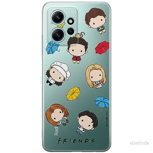 ERT GROUP mobiltelefonfodral för Xiaomi REDMI NOTE 12 4G originalt och officiellt licensierat Friends mönster 013 optimalt anpassad till formen på mobiltelefonen, gedeeltelijk transparant 5905511939823