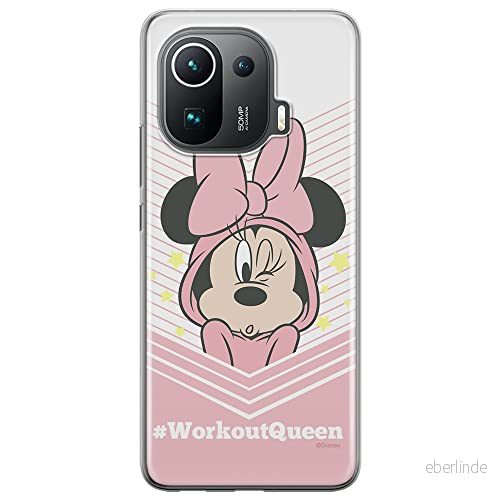 ERT GROUP mobiltelefonfodral för Xiaomi MI 11 PRO originalt och officiellt licensierat Disney mönster Minnie 053 optimalt anpassad till formen på mobiltelefonen, fodral tillverkad av TPU plast 5903932719185