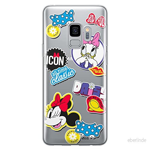 ERT GROUP mobiltelefonfodral för Samsung S9 originalt och officiellt licensierat Disney mönster Minnie 067 optimalt anpassad till formen på mobiltelefonen, gedeeltelijk transparant 5905131810908