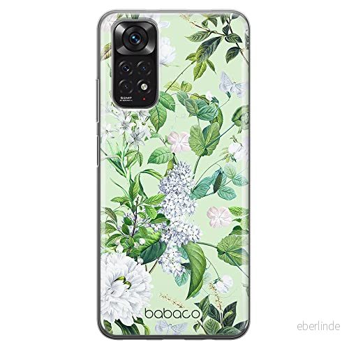 ERT GROUP mobiltelefonfodral för Xiaomi REDMI 10 originalt och officiellt licensierat Babaco mönster Flowers 038, fodral tillverkad av TPU plast 5905131304520