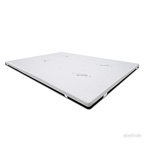 Duérmete Prime Minnesskum Topper 5cm Tjock Miljövänligt mjölkprotein tyg Antiallergisk och antistatisk 80x200 8434607040299