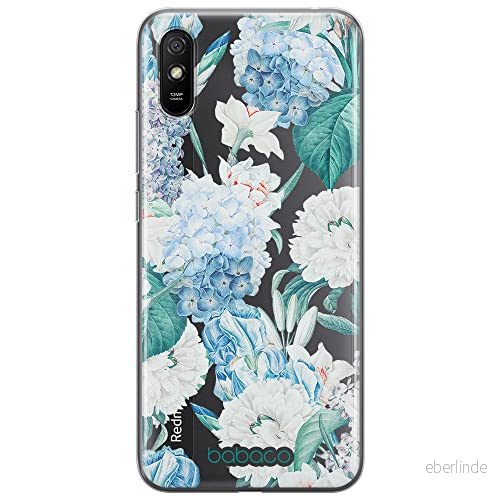 ERT GROUP mobiltelefonfodral för Xiaomi REDMI 9A originalt och officiellt licensierat Babaco mönster Flowers 028 optimalt anpassad till formen på mobiltelefonen, gedeeltelijk transparant 5905131270719