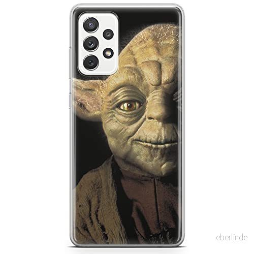 ERT GROUP mobiltelefonfodral för Samsung A33 5G originalt och officiellt licensierat Star Wars mönster Yoda 004 optimalt anpassad till formen på mobiltelefonen, fodral tillverkad av TPU plast 5904805353772