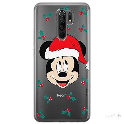 ERT GROUP mobiltelefonfodral för Xiaomi REDMI 9 originalt och officiellt licensierat Disney mönster Mickey 040 optimalt anpassad till formen på mobiltelefonen, gedeeltelijk transparant 5903932058833