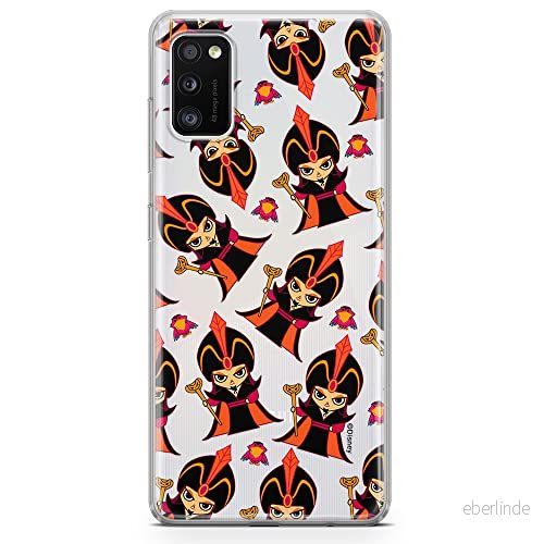 ERT GROUP mobiltelefonfodral för Samsung A41 originalt och officiellt licensierat Disney mönster Jafar 002 optimalt anpassad till formen på mobiltelefonen, gedeeltelijk transparant 5905131404046