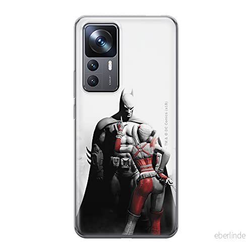 ERT GROUP mobiltelefonfodral för Xiaomi 12T/12T pro/K50 Ultra originalt och officiellt licensierat DC mönster Batman 012 optimalt anpassad till formen på mobiltelefonen, fodral tillverkad av TPU plast 5905511572822
