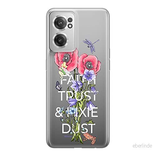 ERT GROUP mobiltelefonfodral för Oneplus NORD CE 2 originalt och officiellt licensierat Disney mönster Tinker Bell 003 optimalt anpassad till formen på mobiltelefonen, gedeeltelijk transparant 5905511290818
