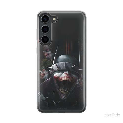 ERT GROUP mobiltelefonfodral för Samsung S23 originalt och officiellt licensierat DC mönster Batman Who Laughs 003 optimalt anpassad till formen på mobiltelefonen, fodral tillverkad av TPU plast 5905511421892