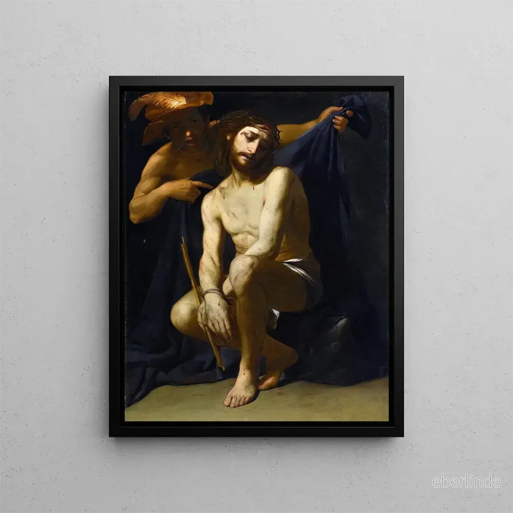 Målning La moquerie du Christ - Antonio de Bellis | Konsttryck
