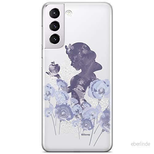 ERT GROUP mobiltelefonfodral för Samsung S21 originalt och officiellt licensierat Disney mönster Snow White 004 optimalt anpassad till formen på mobiltelefonen, gedeeltelijk transparant 5903932376135