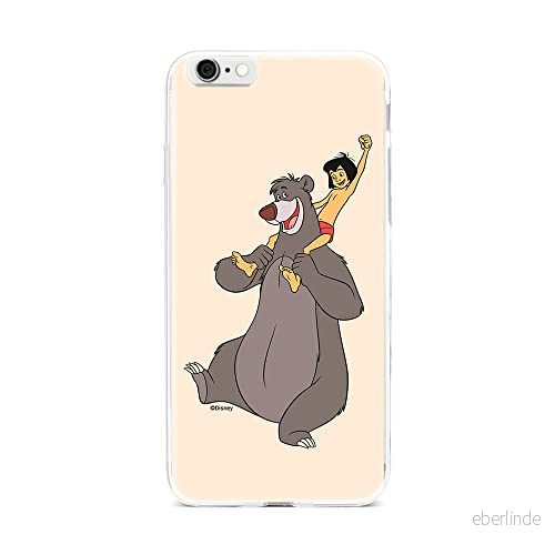 ERT GROUP mobiltelefonfodral för Iphone 6/6S originalt och officiellt licensierat Disney mönster Jungle Book 002 optimalt anpassad till formen på mobiltelefonen, fodral tillverkad av TPU plast 5905131195746